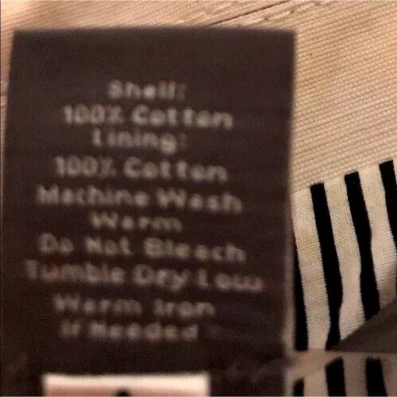 Ann Taylor Button Up Crop Jacket Beige SP Petite - Picture 7 of 7